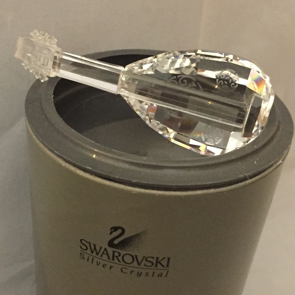 Swarovski Lute Silver Crystal 1992 Collection NIB